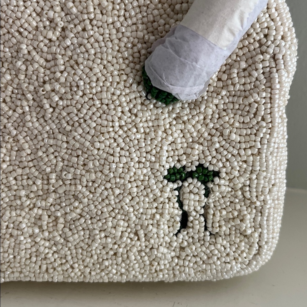 BEADED BOX-SHAPED BAG - Picture 6 of 7